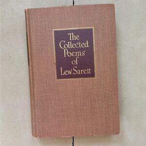 Signed 1941 The Collected Poems of Lew Sarett Carl Sandburg Nature Wildlife